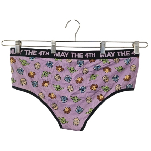 Multi-Coloured Torrid Women's Stars Wars Mid-Rise Cotton Cheeky Panty - Picture 2 of 9